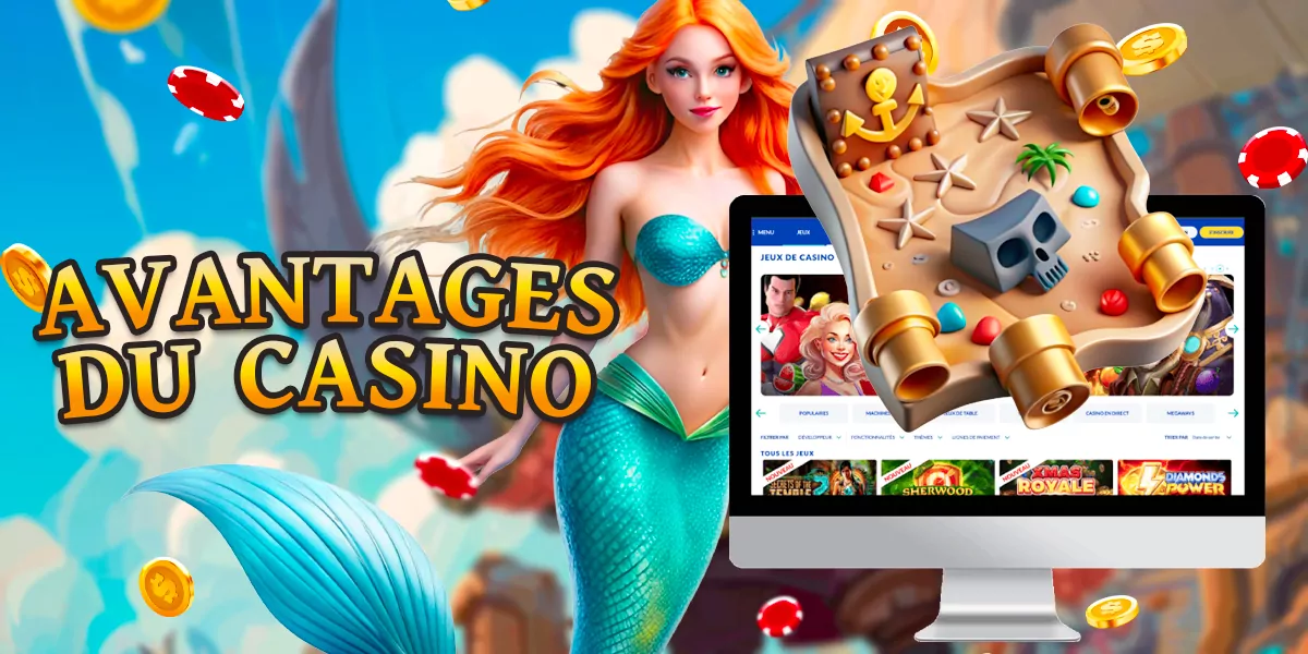 Avantages du casino Lucky Treasure