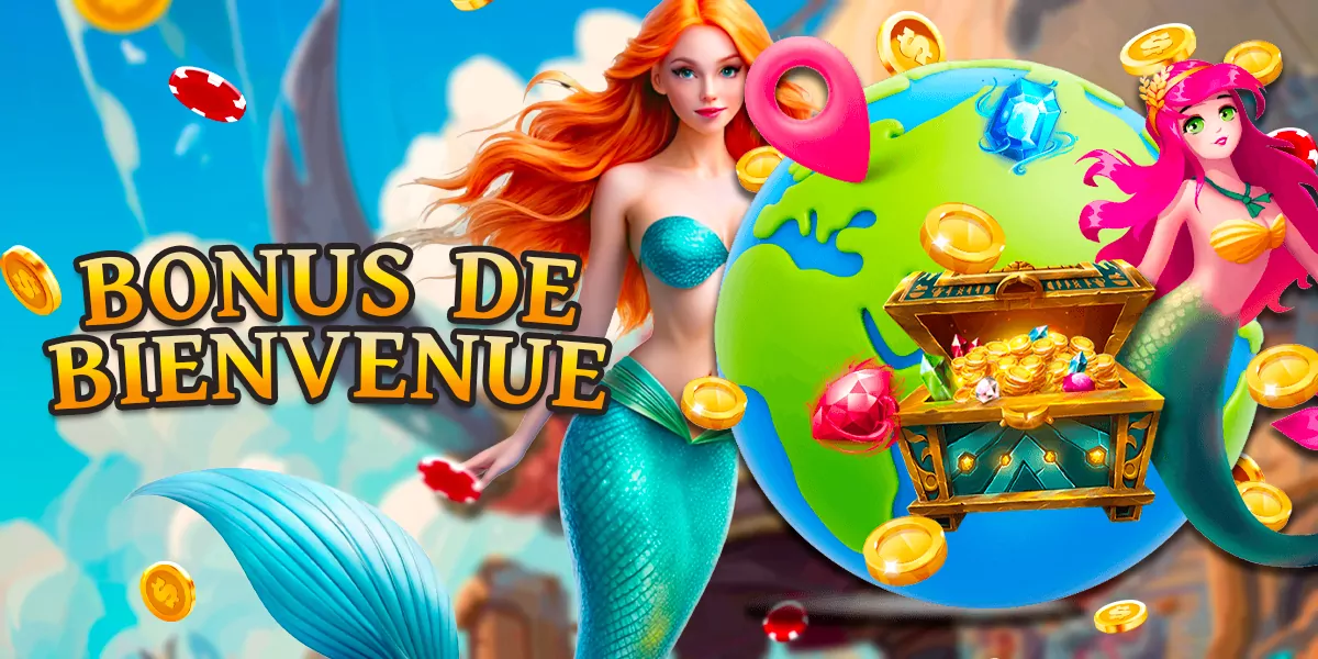 Recevez un bonus de bienvenue après votre inscription